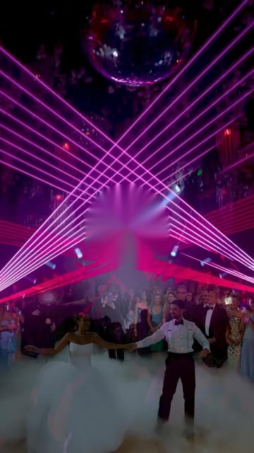 A LIV event in full swing
