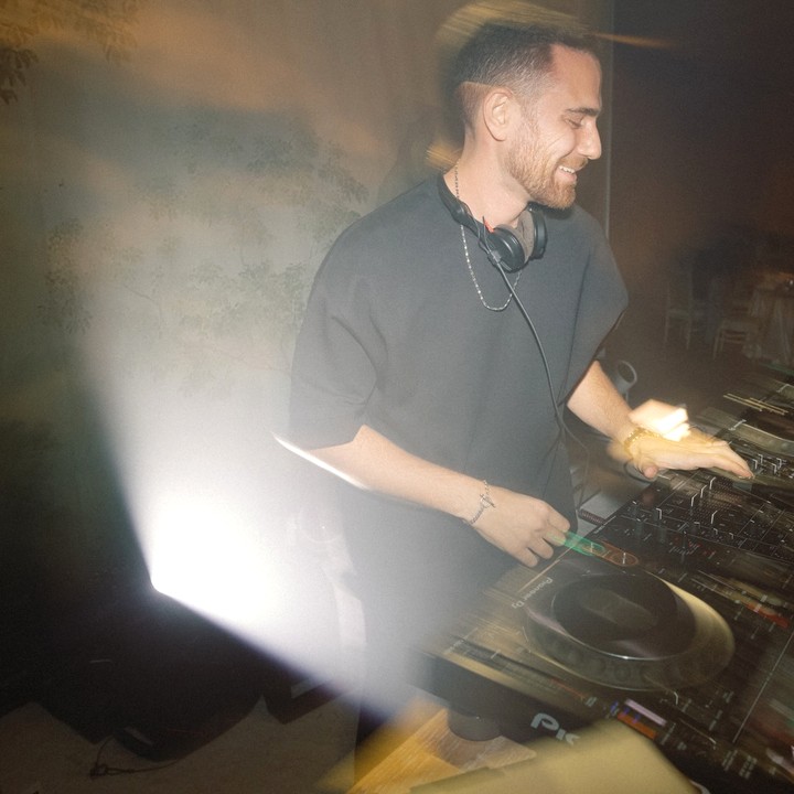DJ Nate Jaav performing at a LIV Entertainment event