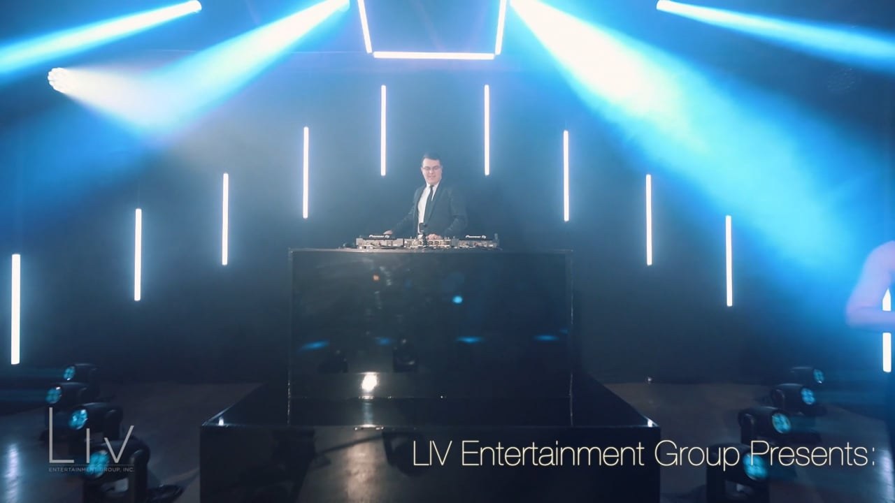 DJ Justin on the decks