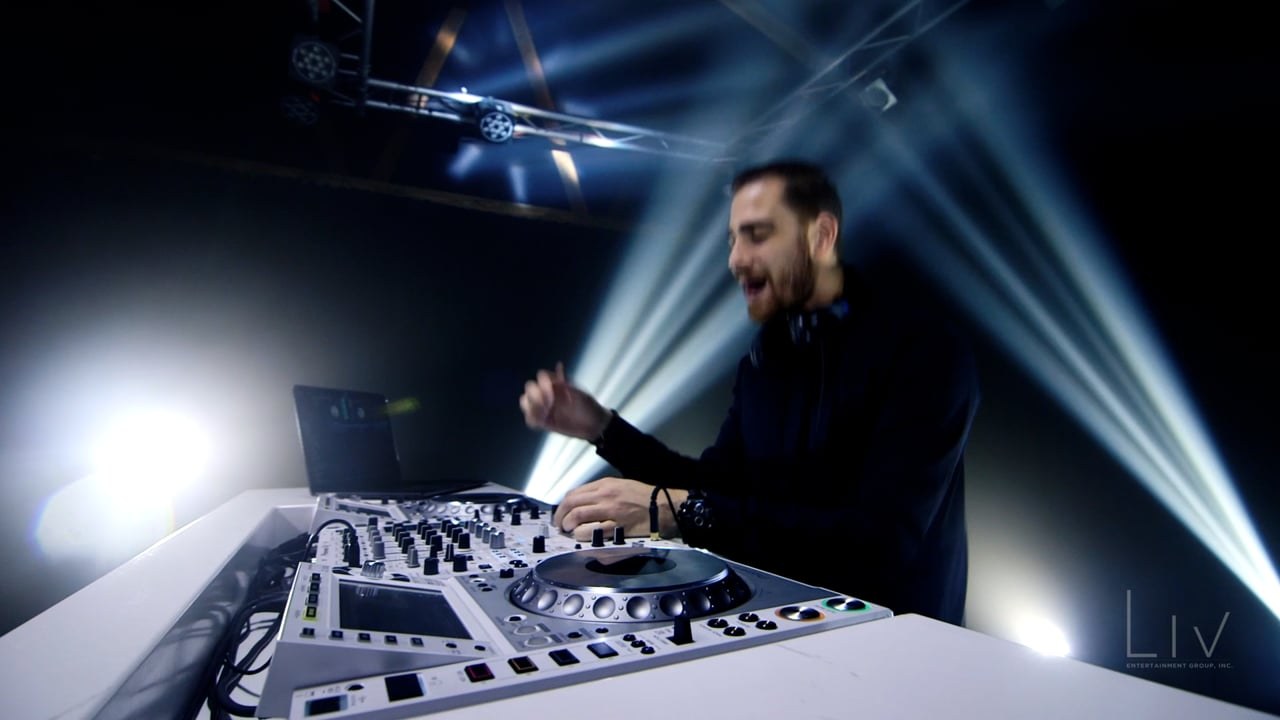 DJ Nathan on the decks