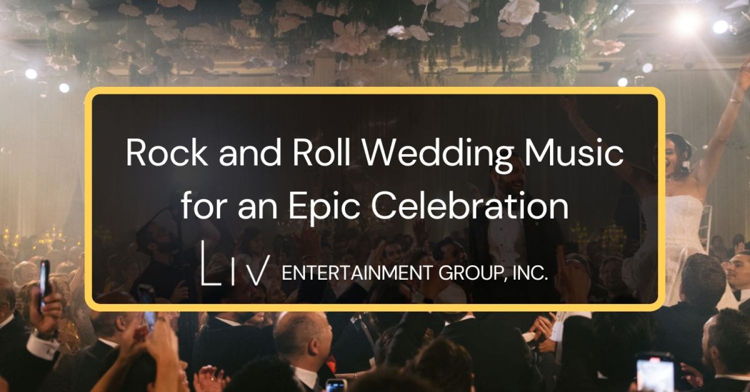 Rock and Roll Wedding Music for an Epic Celebration