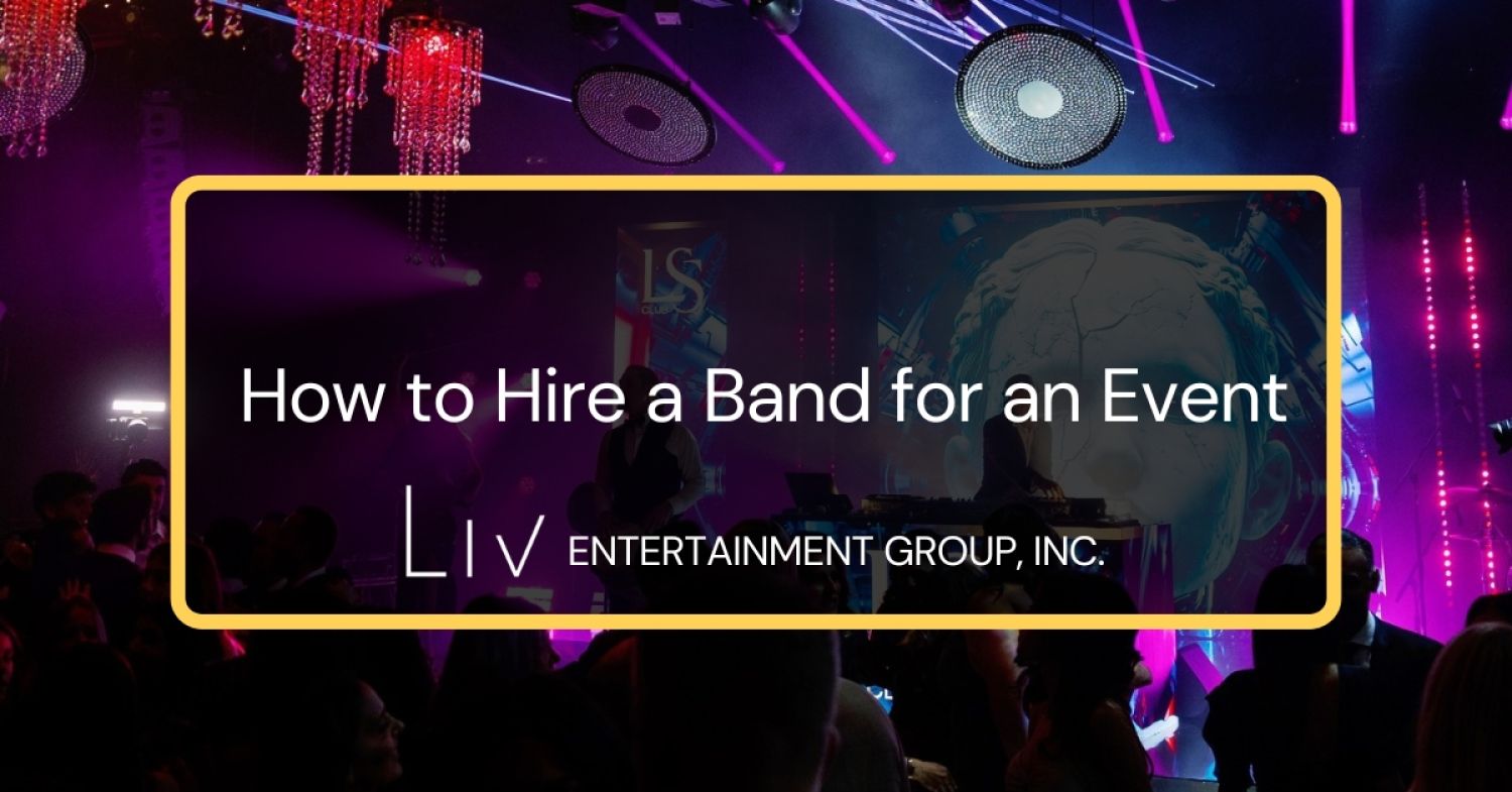 How to Hire a Band for an Event