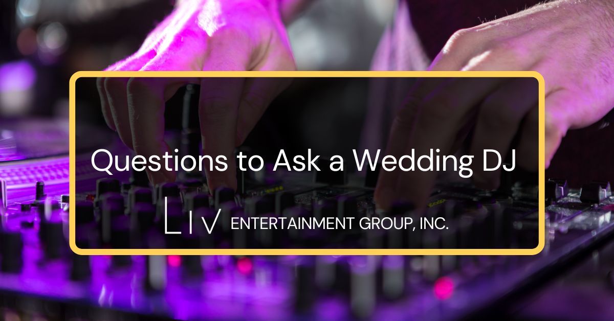 Questions to Ask a Wedding DJ