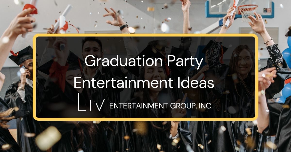 Graduation party entertainment ideas include live music, photo booths, and interactive games. creative ways to celebrate your achievement.