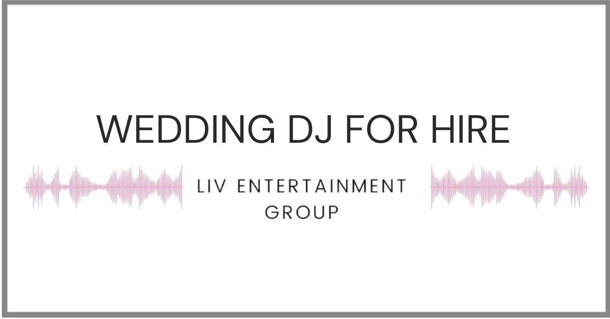 Wedding DJ for hire