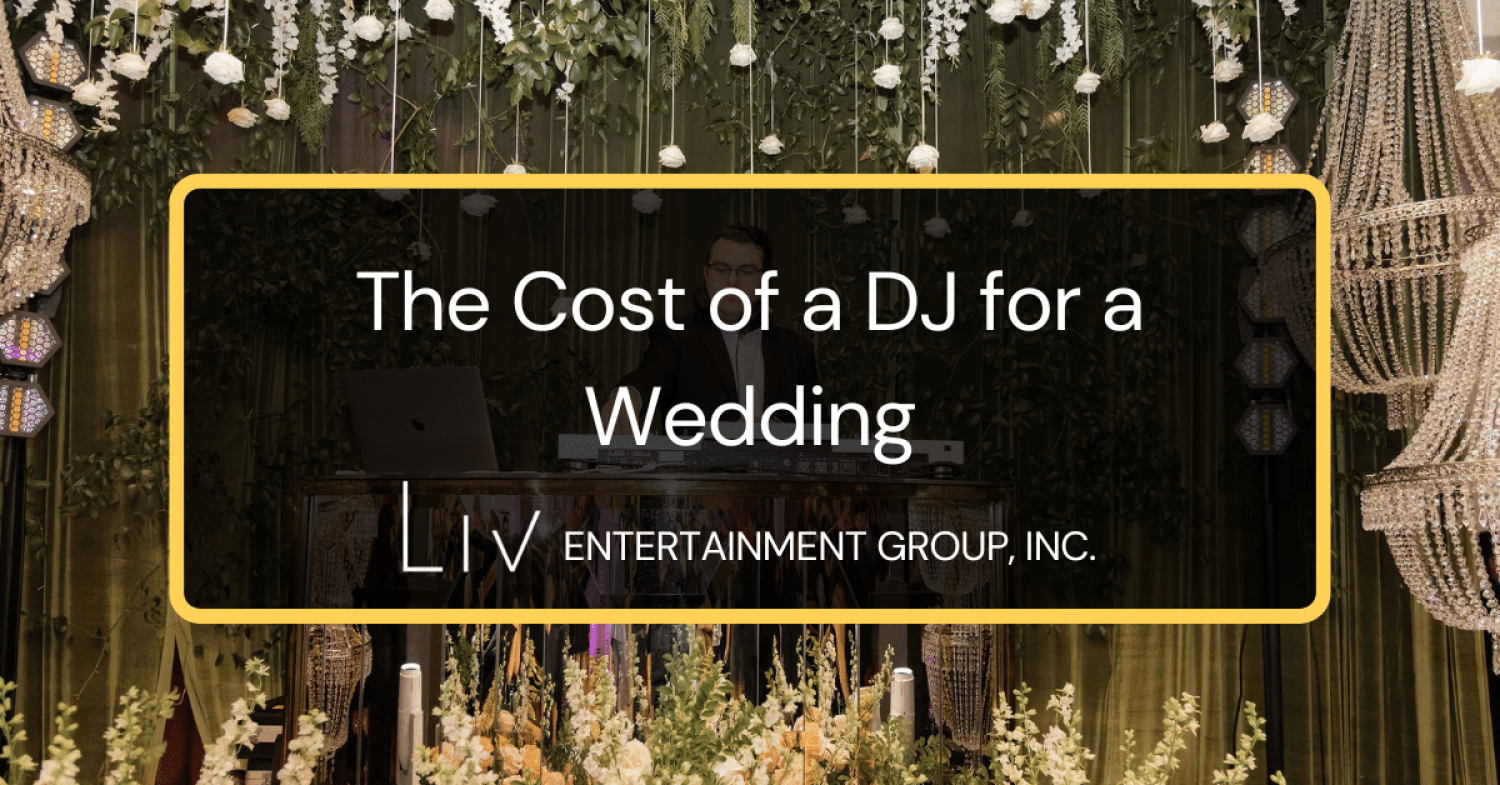 The Cost of a DJ for a Wedding
