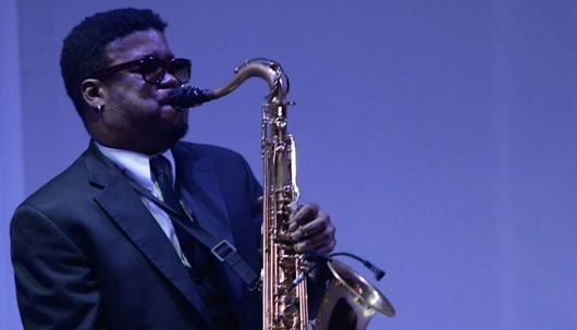 Solo saxophone