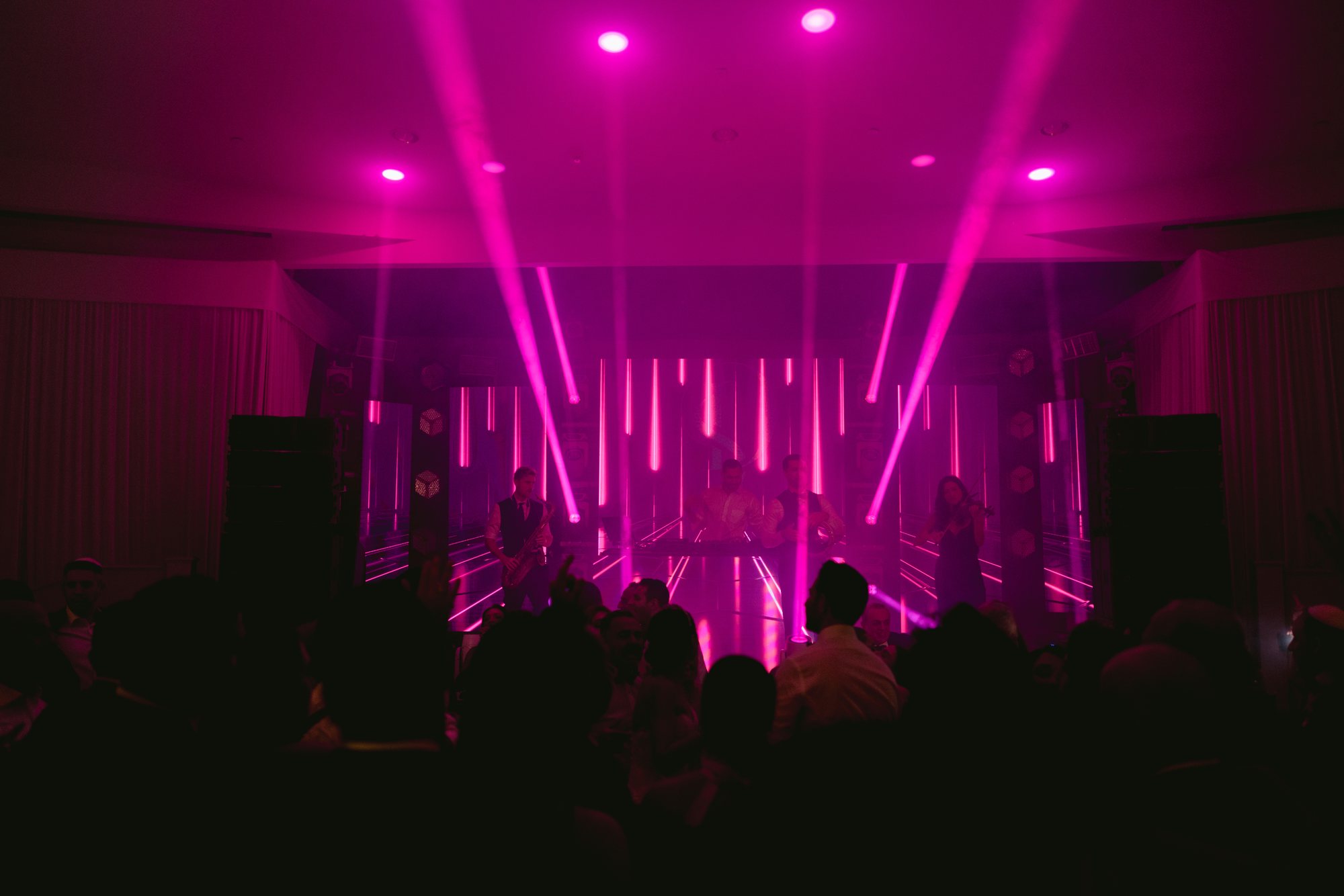 LIV Entertainment lighting at the Beverly Hilton