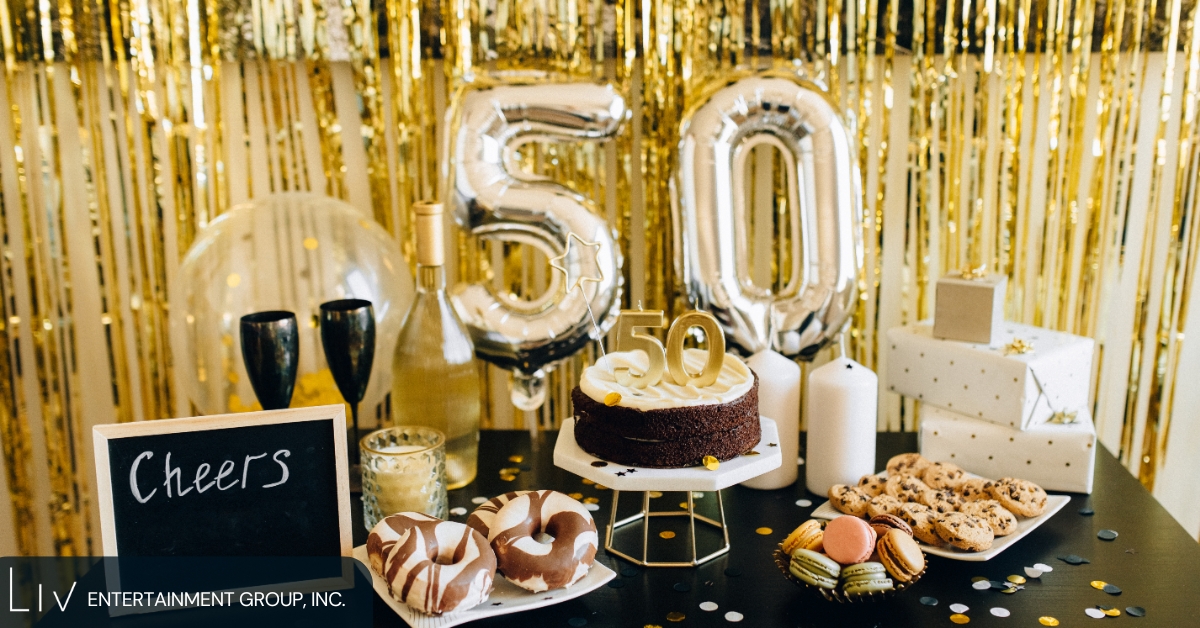 50th birthday party ideas