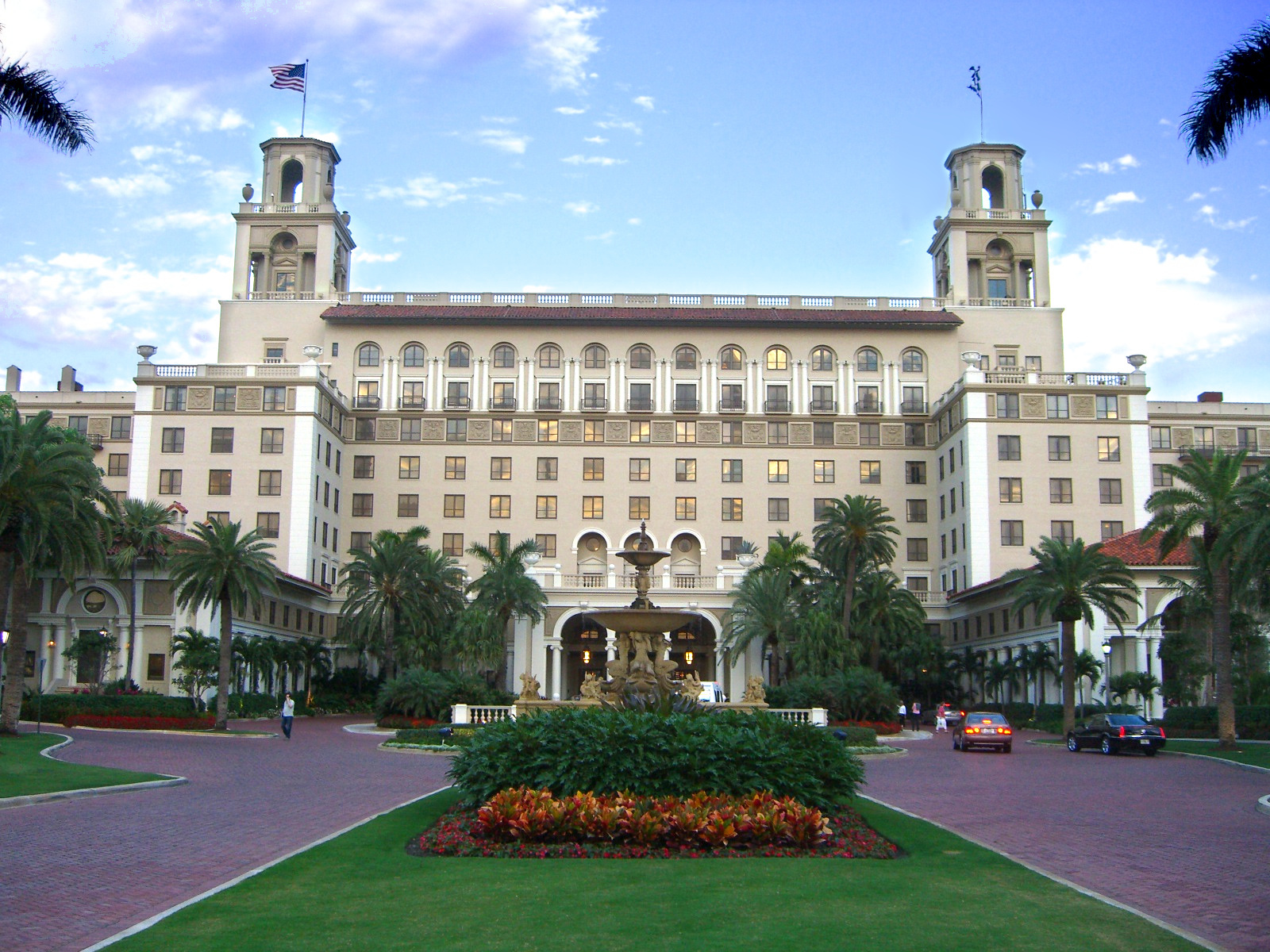 The Breakers oceanfront resort in Palm Beach, Florida