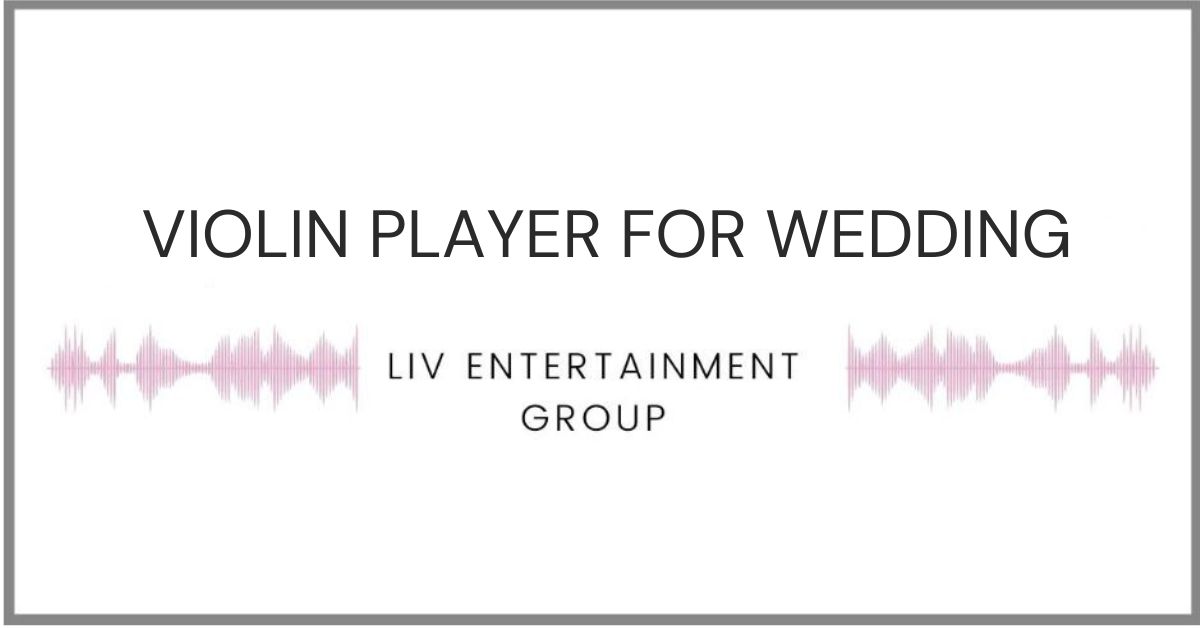 violin player for wedding
